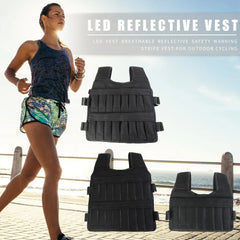 Adjustable Weight Training Vest – 3/15/35kg Capacity (Empty Bag Design)