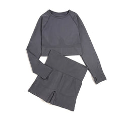 WAREBALL Seamless Women’s Yoga Set – 2/3/4 Piece Gym Outfit