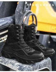 Men’s Tactical Field Boots – Lightweight, Non-Slip Outdoor Footwear