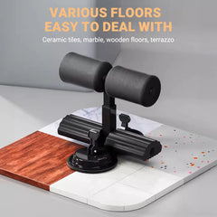 Portable Sit-Up Assistant with Tension Rope – Core & Home Fitness Tool