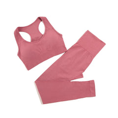 WAREBALL Seamless Women’s Yoga Set – 2/3/4 Piece Gym Outfit