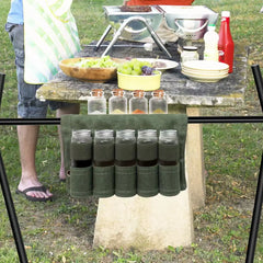 Vacuum-Sealed Camping Spice Kit – Portable Outdoor Seasoning Containers