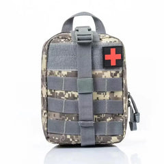 Tactical First Aid Kit – Outdoor Emergency EDC Waist Pack for Camping & Hiking