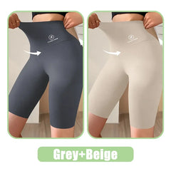 Women’s High-Waist Sports & Yoga Shorts (M–XL)