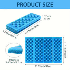 6-Fold Honeycomb Massage Mat – Foldable XPE Camping & Picnic Cushion