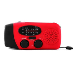 Multifunctional Emergency Radio – Hand Crank, Solar, Power Bank, NOAA/FM/AM