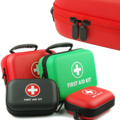 Waterproof PU First Aid Bag – Empty Medical Organizer for Travel, Camping & Emergency Use
