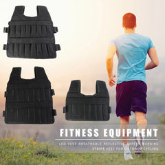 Adjustable Weight Training Vest – 3/15/35kg Capacity (Empty Bag Design)