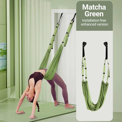 Aerial Yoga Strap & Hammock – Flexibility Trainer for Stretching & Inversion