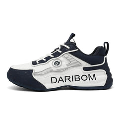 Running Shoes Men Breathable Shockproof Marathon Sneakers Lace-up Ultralight Sports Casual Shoes Work Tennis Athletic Footwear