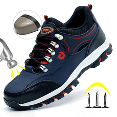 Men’s Steel Toe Work Shoes – Puncture-Proof Safety Sneakers