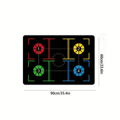 Basketball Dribbling Training Mat – Non-Slip, Soundproof, Thickened for Indoor Use
