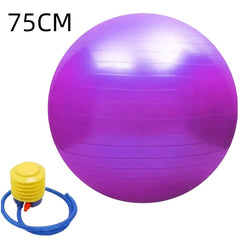 Thickened Yoga & Pilates Ball – 45CM–95CM Anti-Burst Exercise Ball