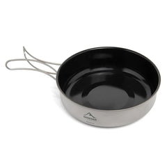 Widesea Titanium Camping Cookware Set – Lightweight Outdoor Pot & Pan for Hiking & Trekking