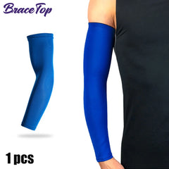 Sport Arm Compression Sleeve – UV Protection for Basketball, Cycling, Running, & More