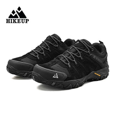 HIKEUP Men’s Suede Tactical Hiking Shoes – Outdoor Trekking Sneakers