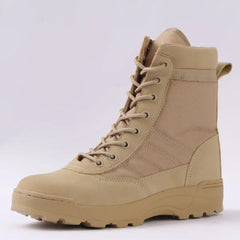 Men’s Tactical Combat Boots – Outdoor, Hiking & Work Safety Footwear