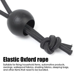 Elastic Bungee Ball Cords – Heavy Duty Tarp Tie Downs for Outdoor Use