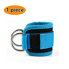 Double D-Ring Ankle Straps for Cable Machines – Glute & Leg Workout Cuffs
