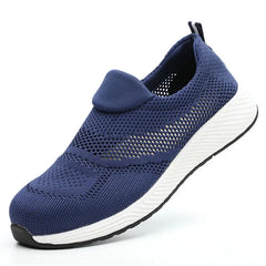 Lightweight Steel Toe Work Sneakers – Breathable Safety Shoes for Men & Women