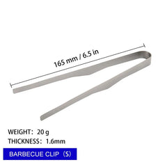 Ultralight Titanium Tea Cup Clip – Outdoor Anti-scalding Tongs for BBQ & Camping