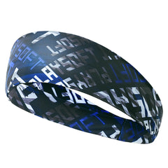 Gothic Skull Sports Headband – Sweat-Wicking Hair Band for Workout & Fitness