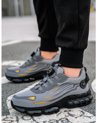 Men’s Safety Work Shoes – Anti-Smash, Anti-Puncture with Rotating Button