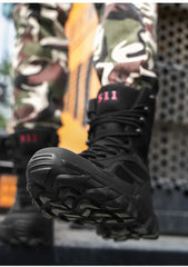Men’s Tactical Field Boots – Lightweight, Non-Slip Outdoor Footwear
