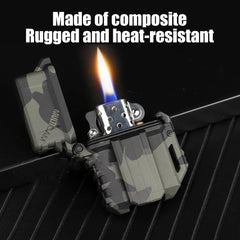 Cigarette Lighter Case Portable Lighter Organizer Holder Heat-resistant Molle System Outdoor Camping Survival Tool Accessories
