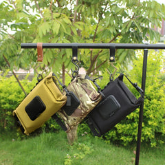 Outdoor Wet Wipes Dispenser – Hanging Canvas Tissue Box for Camping & Travel