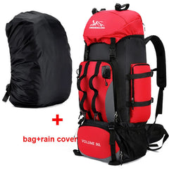 90L Waterproof Hiking Backpack – Large Capacity Trekking & Camping Rucksack for Men