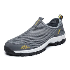Oulylan Lightweight Men Casual Shoes Breathable Slip on Male Sneakers Anti-slip Men's Flats Outdoor Walking Shoes Size 39-49