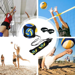 Volleyball Spike Trainer Volleyball Training Belt Elastic Swing Drawstring Volleyball Practice Equipment Improve Serving Agility