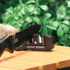 4-in-1 Portable Whetstone Sharpener – Mini Multi-Function Outdoor Tool