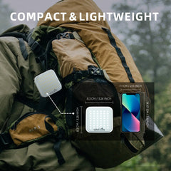Warsun Rechargeable Camping Light – Waterproof IPX6 Hanging Lantern for Outdoor & Work Use
