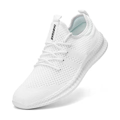 Men’s Lightweight Breathable Sneakers – Casual Walking & Gym Shoes
