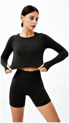 WAREBALL Seamless Women’s Yoga Set – 2/3/4 Piece Gym Outfit