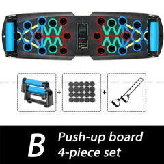 Smart Push-Up Board with Counter – Foldable Multi-Angle Strength Trainer