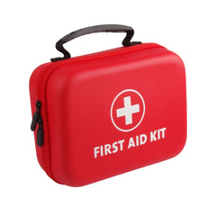 Waterproof PU First Aid Bag – Empty Medical Organizer for Travel, Camping & Emergency Use