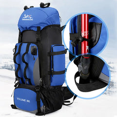 90L Waterproof Hiking Backpack – Large Capacity Trekking & Camping Rucksack for Men
