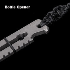 NEW mini Titanium alloy pry bar outdoor EDC multifunctional pry bar bottle opener screwdriver survival tool pry bar Sofirn ifa