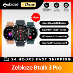 Zeblaze Btalk 3 Pro – AMOLED Smartwatch with Hi-Fi Calling (2024 Launch)