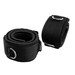 Adjustable Thigh & Ankle Straps for Cable Machines – Padded D-Ring Leg Cuffs for Strength Training