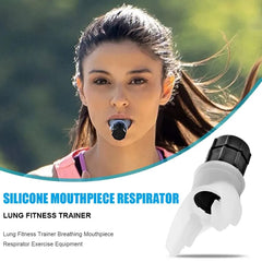 Breathing Trainer – Silicone Respiratory Fitness & Lung Strengthening Tool