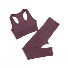 WAREBALL Seamless Women’s Yoga Set – 2/3/4 Piece Gym Outfit
