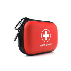 Waterproof PU First Aid Bag – Empty Medical Organizer for Travel, Camping & Emergency Use