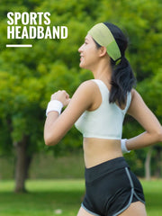 WRELS Sports Headband Sweatband – Unisex Elastic Hair Band for Running, Gym, Tennis, Basketball