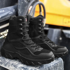 Men’s Tactical Field Boots – Lightweight, Non-Slip Outdoor Footwear