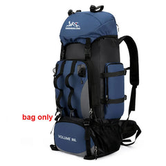 90L Waterproof Hiking Backpack – Large Capacity Trekking & Camping Rucksack for Men