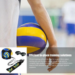 Volleyball Spike Trainer Volleyball Training Belt Elastic Swing Drawstring Volleyball Practice Equipment Improve Serving Agility